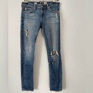 AG Adriano Goldschmied Womens The Legging Ankle Super Skinny Jeans 27R